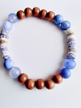 Blue Surfer Beach Bracelet